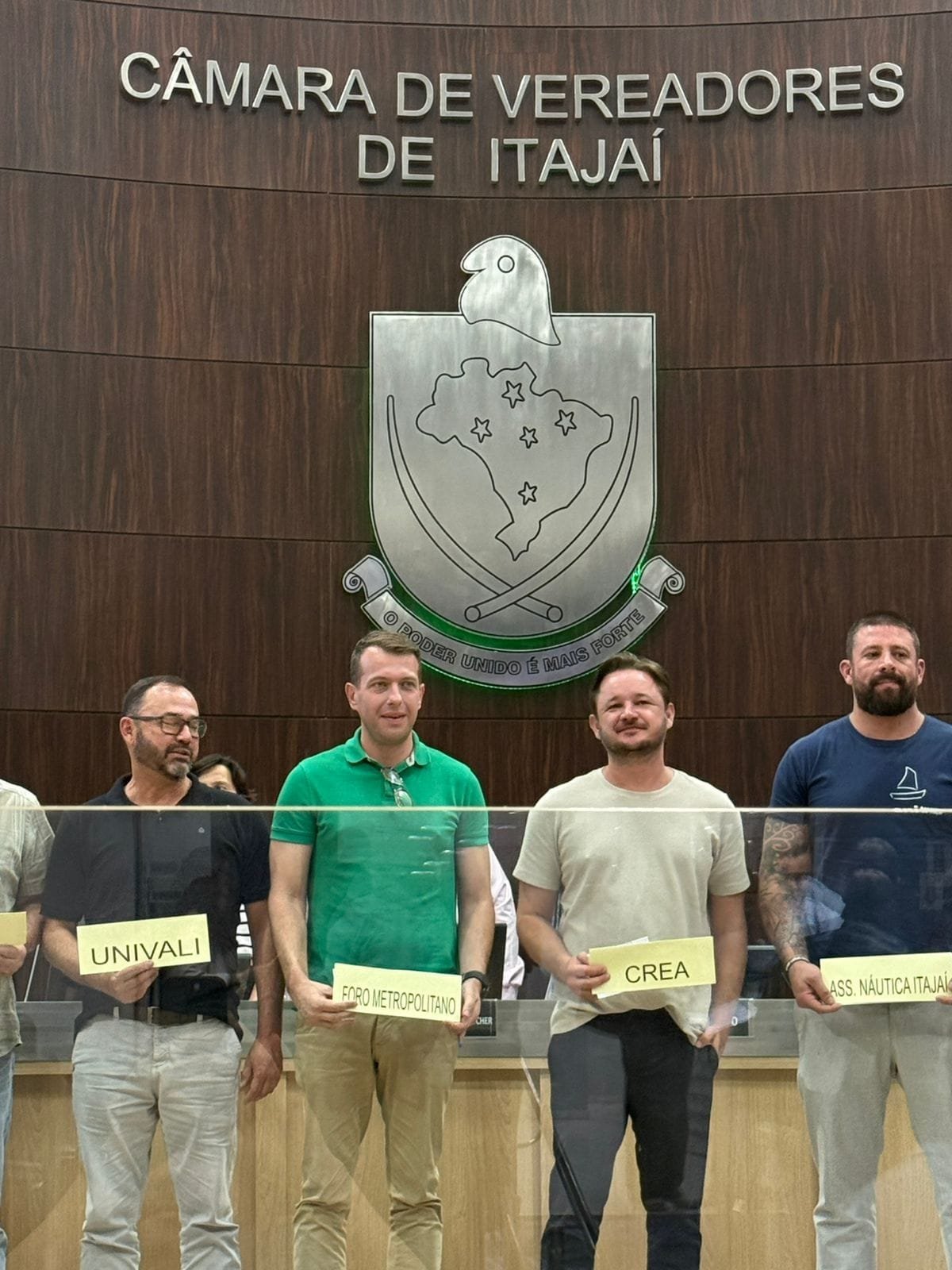 Representantes das entidades da sociedade civil reunidos na eleição do COMDEMA